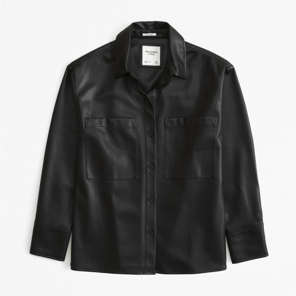 A&F Leather Jacket